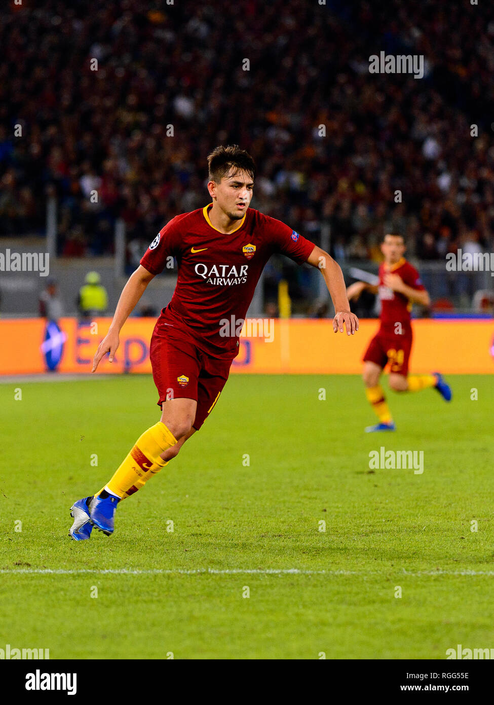 Cengiz Roma Roma forward cengiz under 17 hi-res stock photography and images - Alamy