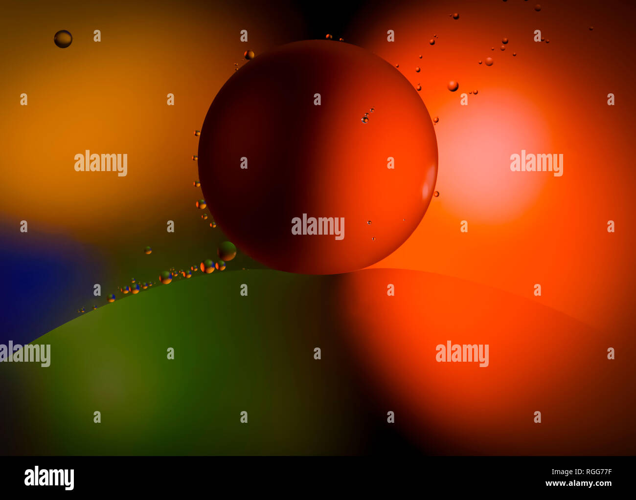 Closeup shot molecule structure hi-res stock photography and images - Alamy