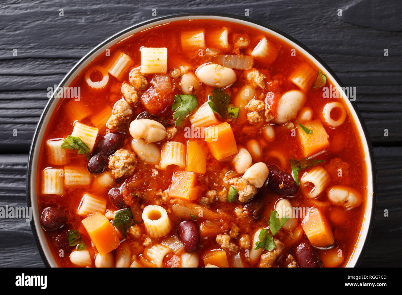 Pasta fagioli hires stock photography and images Alamy