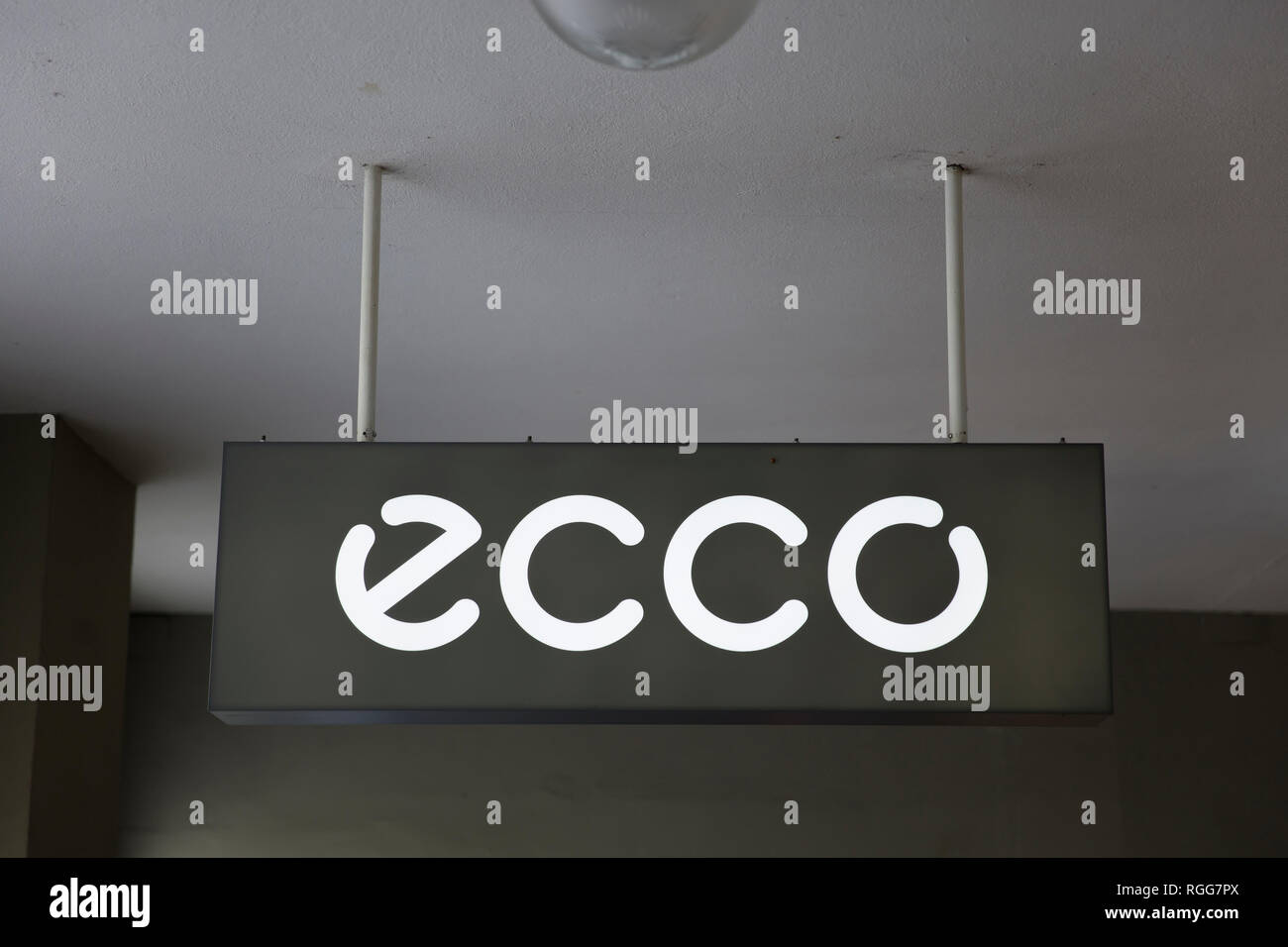 BERN, SWITZERLAND - SEPTEMBER 23, 2018: Detail of ECCO store in Bern,  Switzerland. ECCO is a Danish shoe manufacturer and retailer Stock Photo -  Alamy