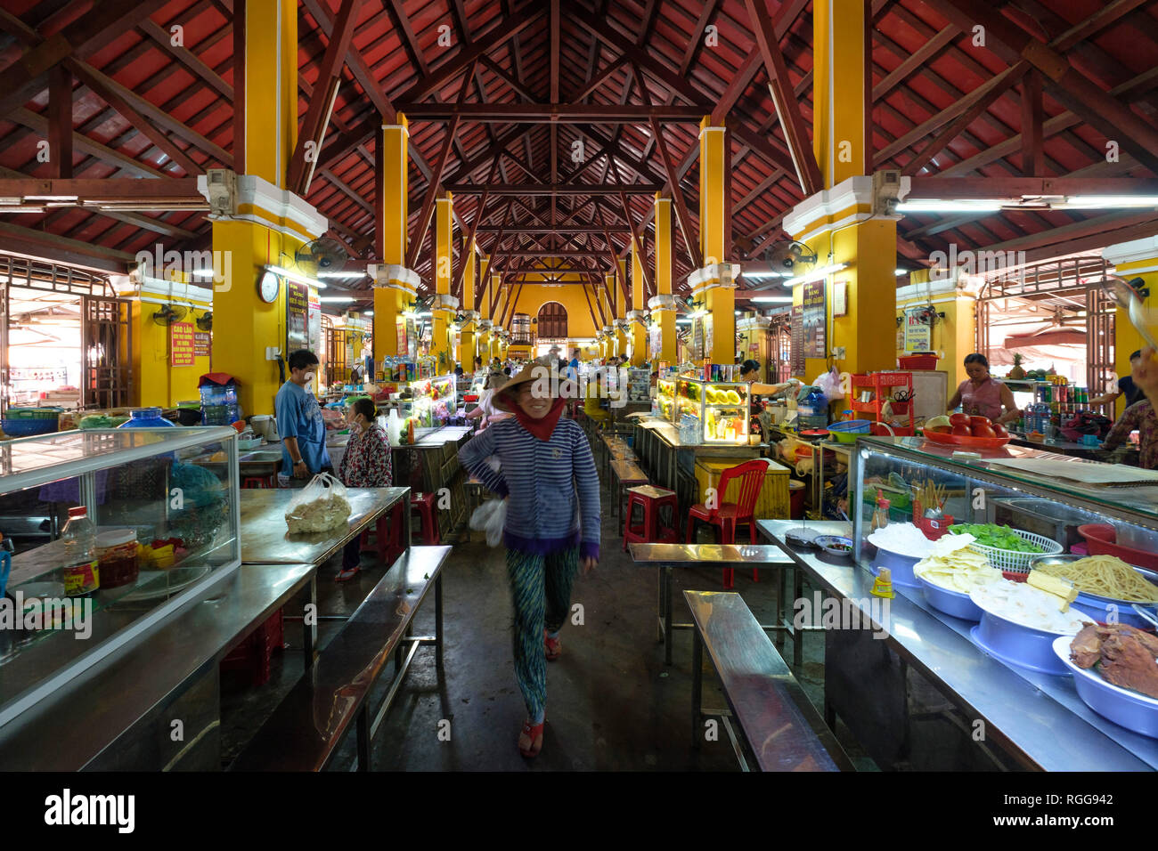 Central Food Market in Hoi An, Vietnam Stock Photo Alamy