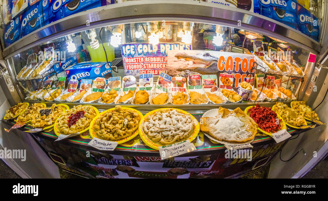 Night at the Manatee County Fair at the Manatee County Fairgrounds in