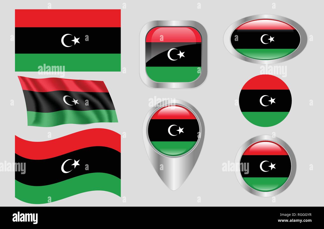 United states libya flag hi-res stock photography and images - Alamy