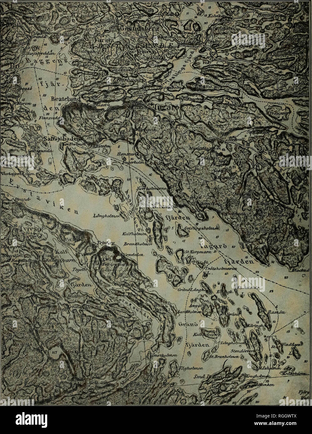 . Bulletin of the Geological Society of America. Geology. 126 W. H. HOBBS REPEATING PATTERNS IN STRUCTURE OF LAND ing by continental glaciers yield, on the contrary, relatively gentle curves. *9^J^^^ ^-^ Figure 2,âTypical Fold Topography Note the curving zones of islands and the parallel water lanes which mark the courses of stronger and weaker rock layers respectively. (From the Vaxholm sheet of the topographic map by the Swedish General Staff.) â which are convex upward instead of concave and which are relatively symmetrical {i, of figure 3).. Please note that these images are extracted from Stock Photo