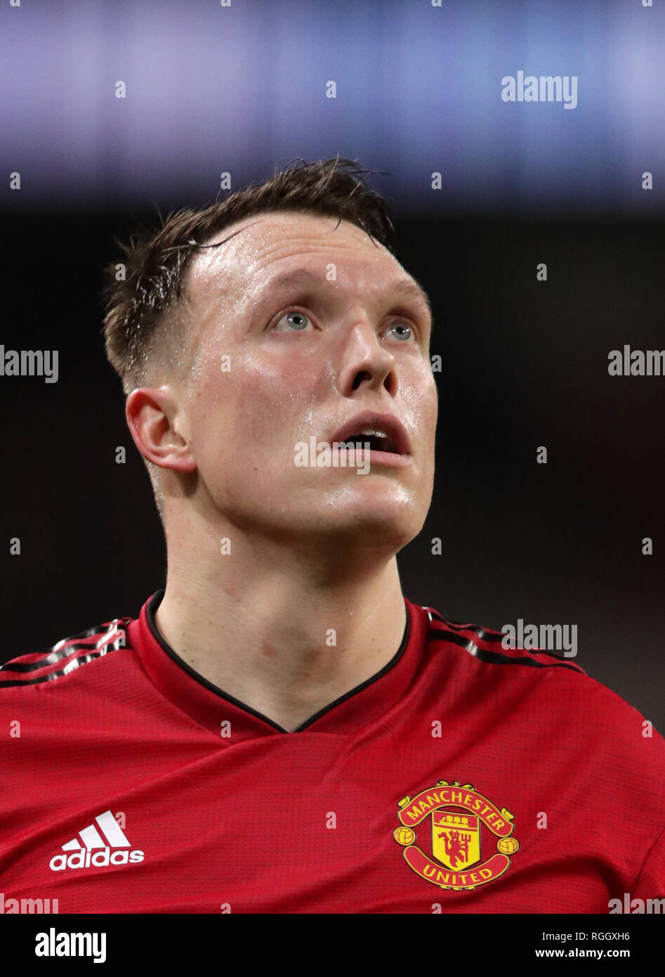 Manchester United's Phil Jones Stock Photo Alamy
