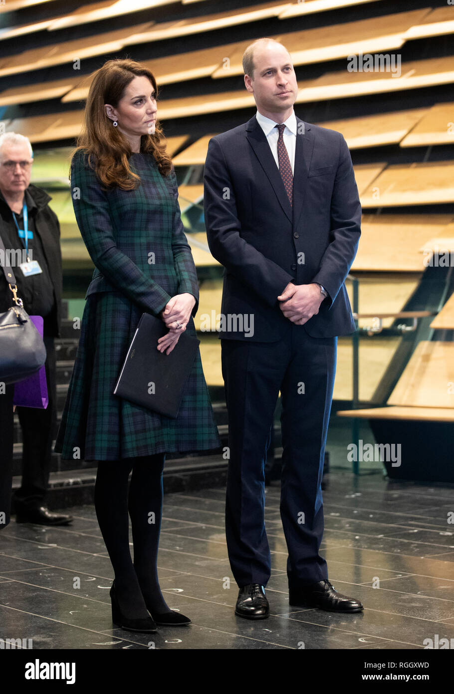 The Duke And Duchess Of Cambridge Who Are Known As The Duke And Duchess Of Strathearn During A Visit To Officially Open The V A Dundee Scotland S First Design Museum Stock Photo The Duke And Duchess Of Cambridge Who Are Known As The Duke And Duchess Of Strathearn During A Visit To Officially Open The V A Dundee Scotland S First Design Museum Stock Photo