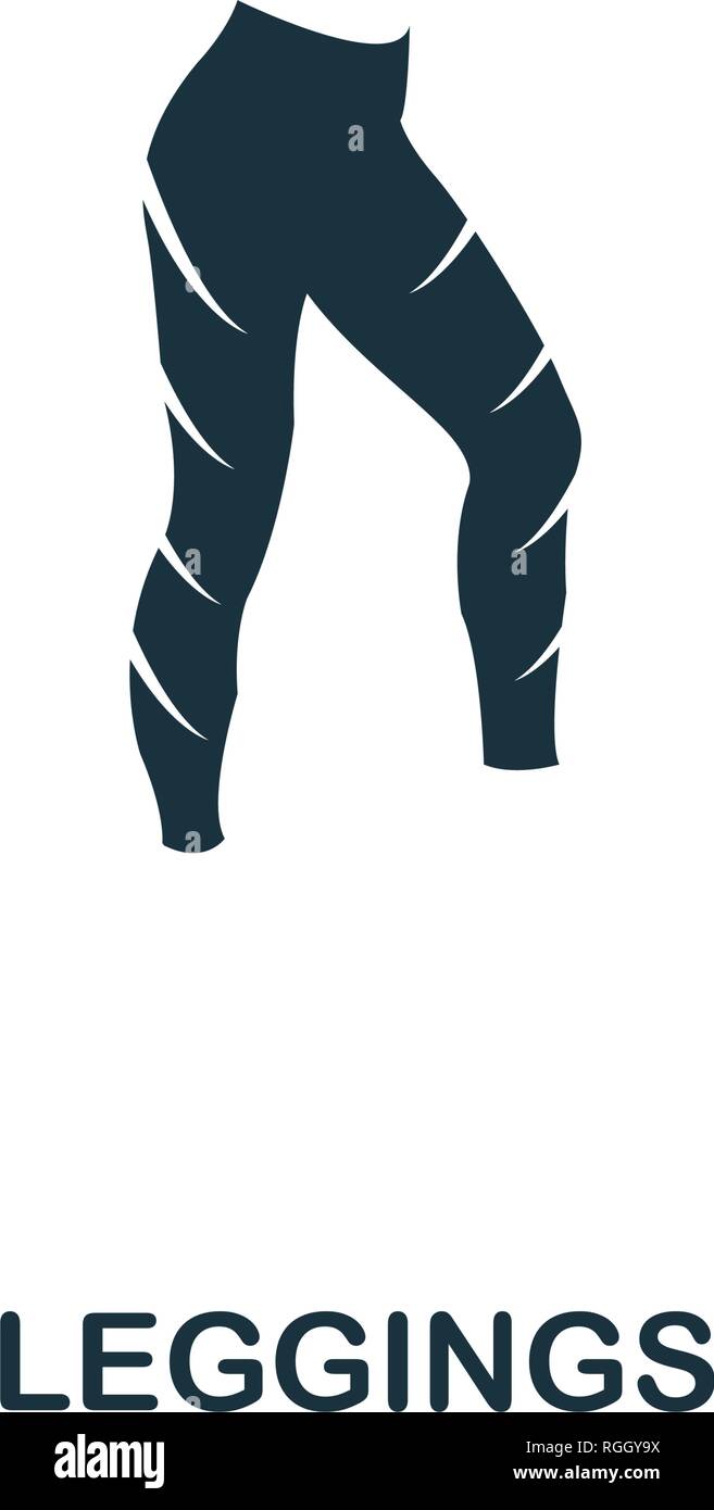 Leggings icon. Premium style design from fitness collection. Pixel