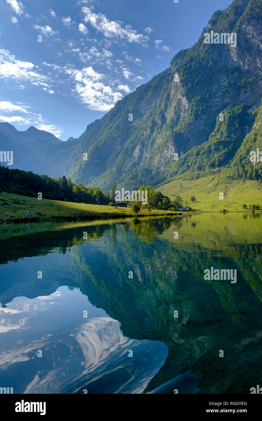 Germany, Bavaria, Upper Bavaria, Berchtesgaden Alps, Berchtesgaden National Park, Salet alp Stock Photo