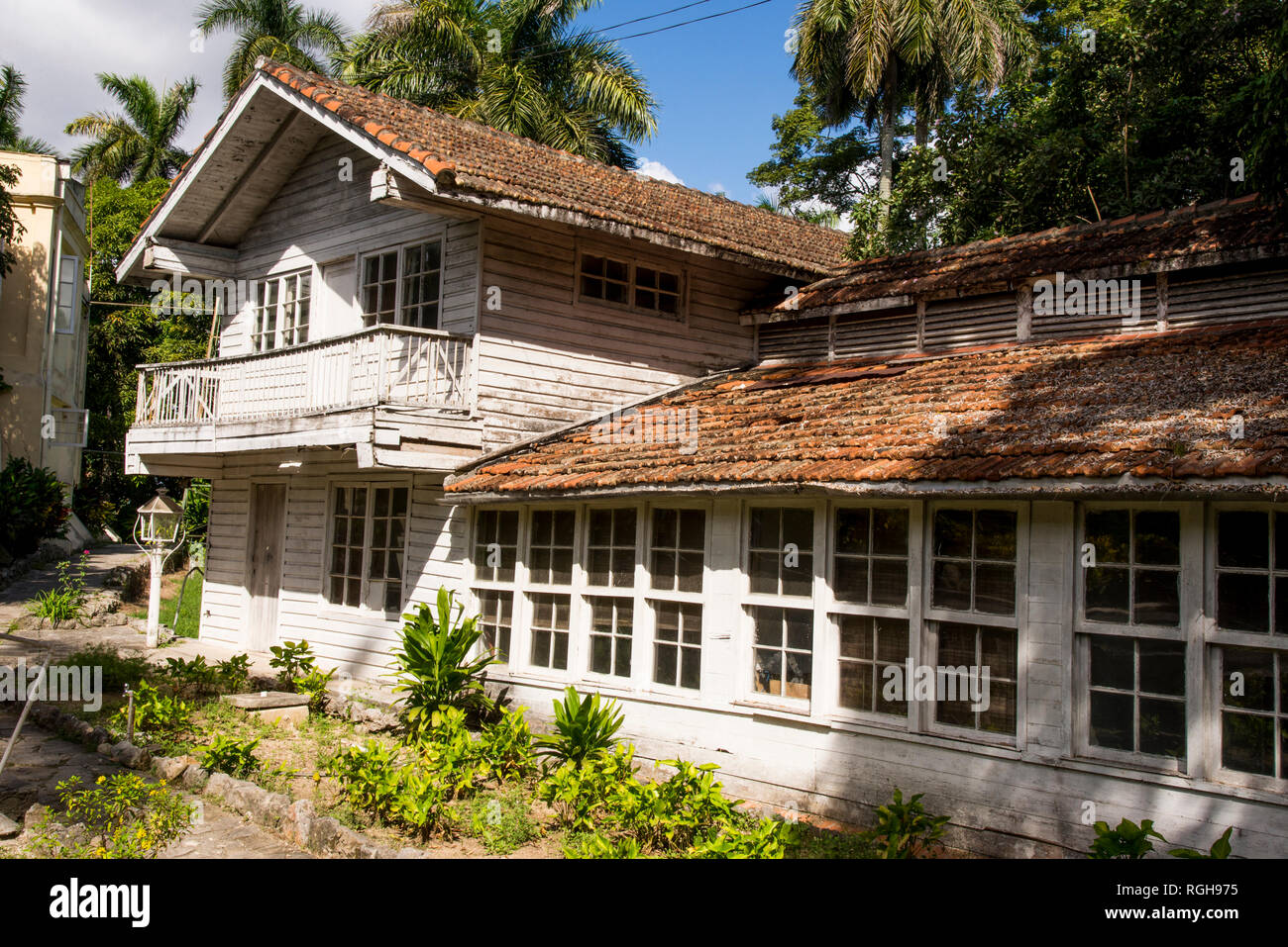 Havana, Cuba October 30, 2018 House Finca Vigia where Ernest