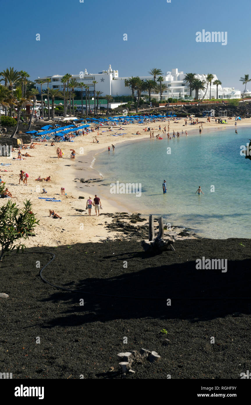 Playa Flamingo Beach Playa Blanca Lanzarote Canary Islands
