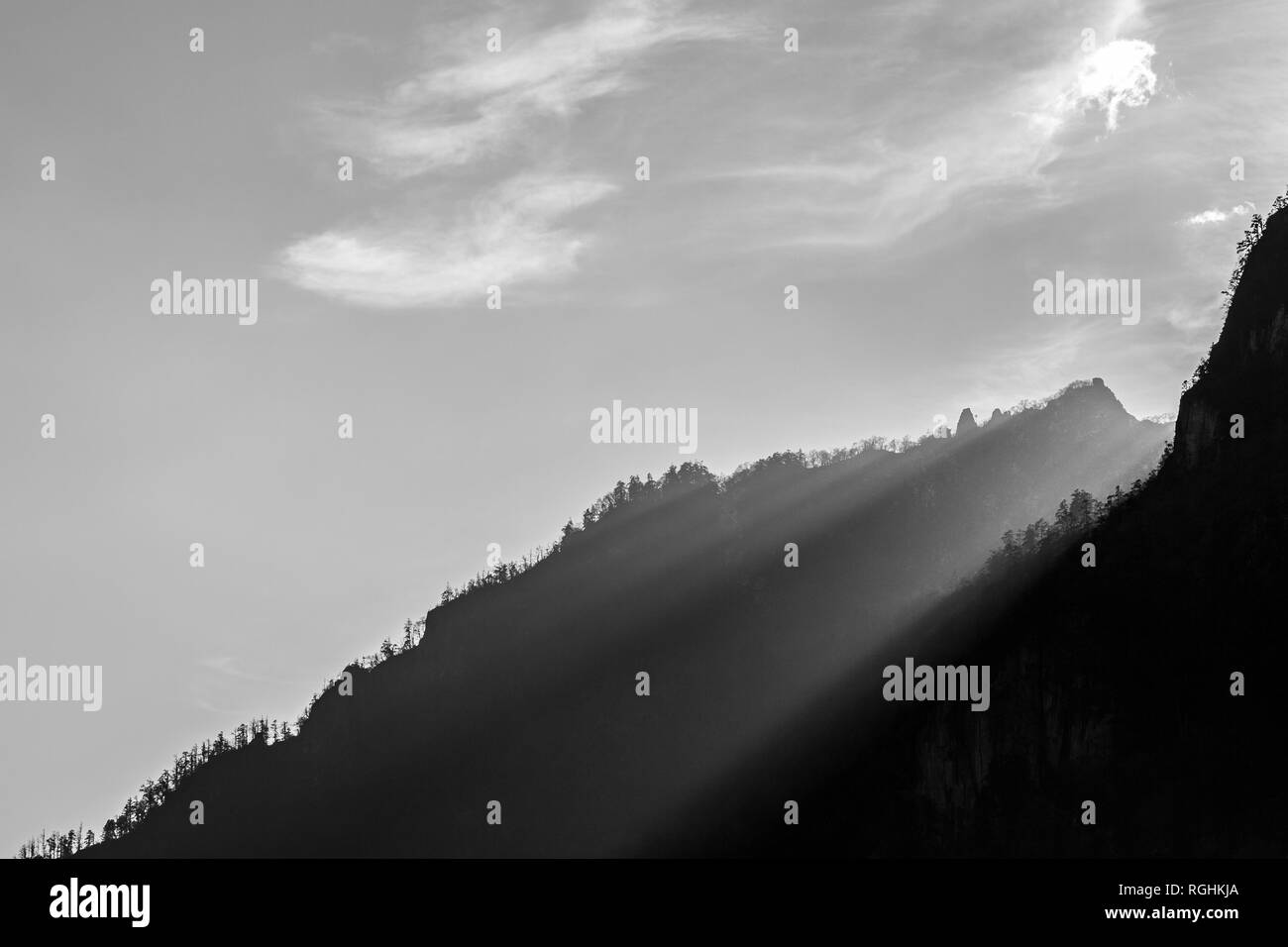 High hill himalayas Black and White Stock Photos & Images - Alamy