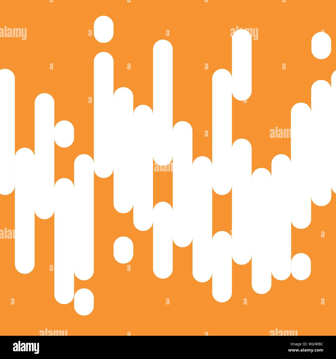 Abstract seamless orange color lines pattern background. Vector Stock ...