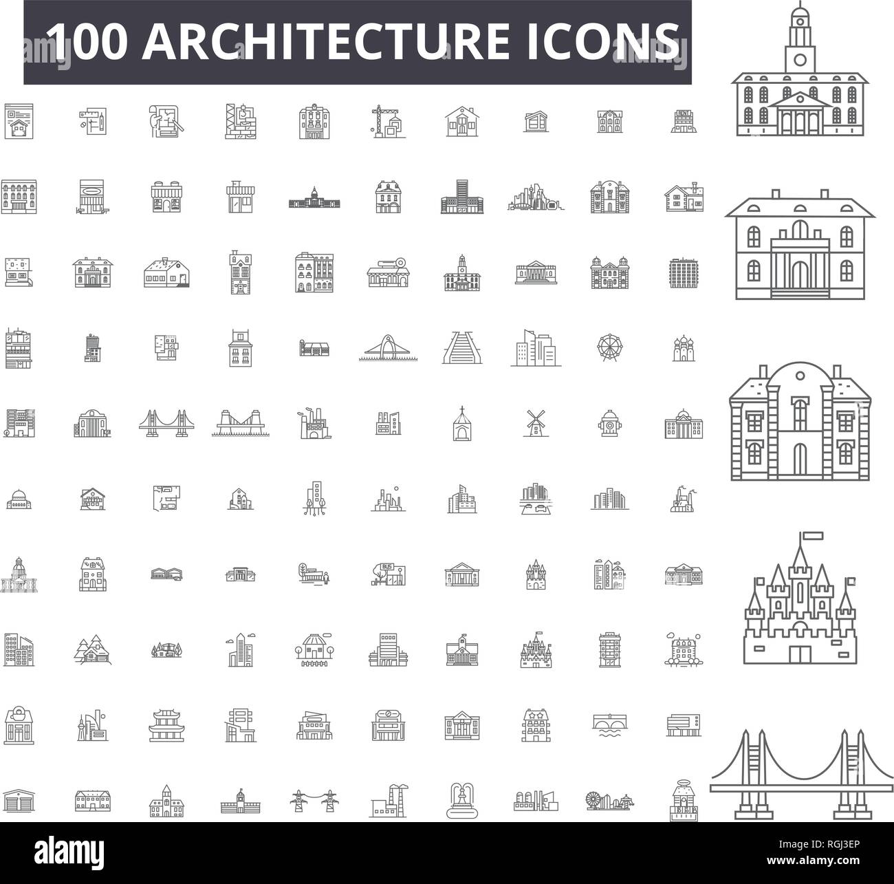 architecture icons