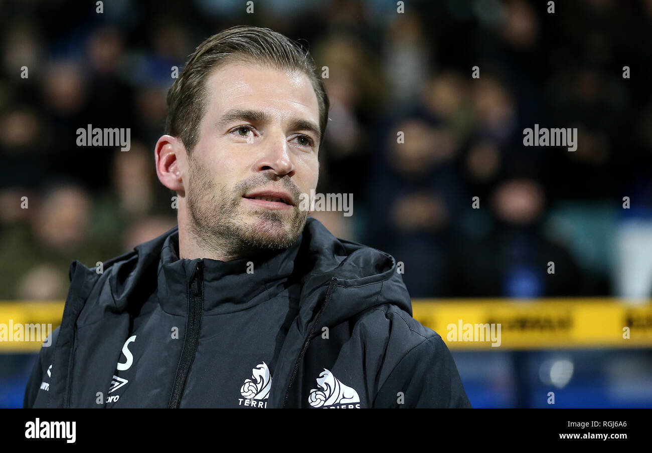 Huddersfield Town manager Jan Siewert during the Premier League match