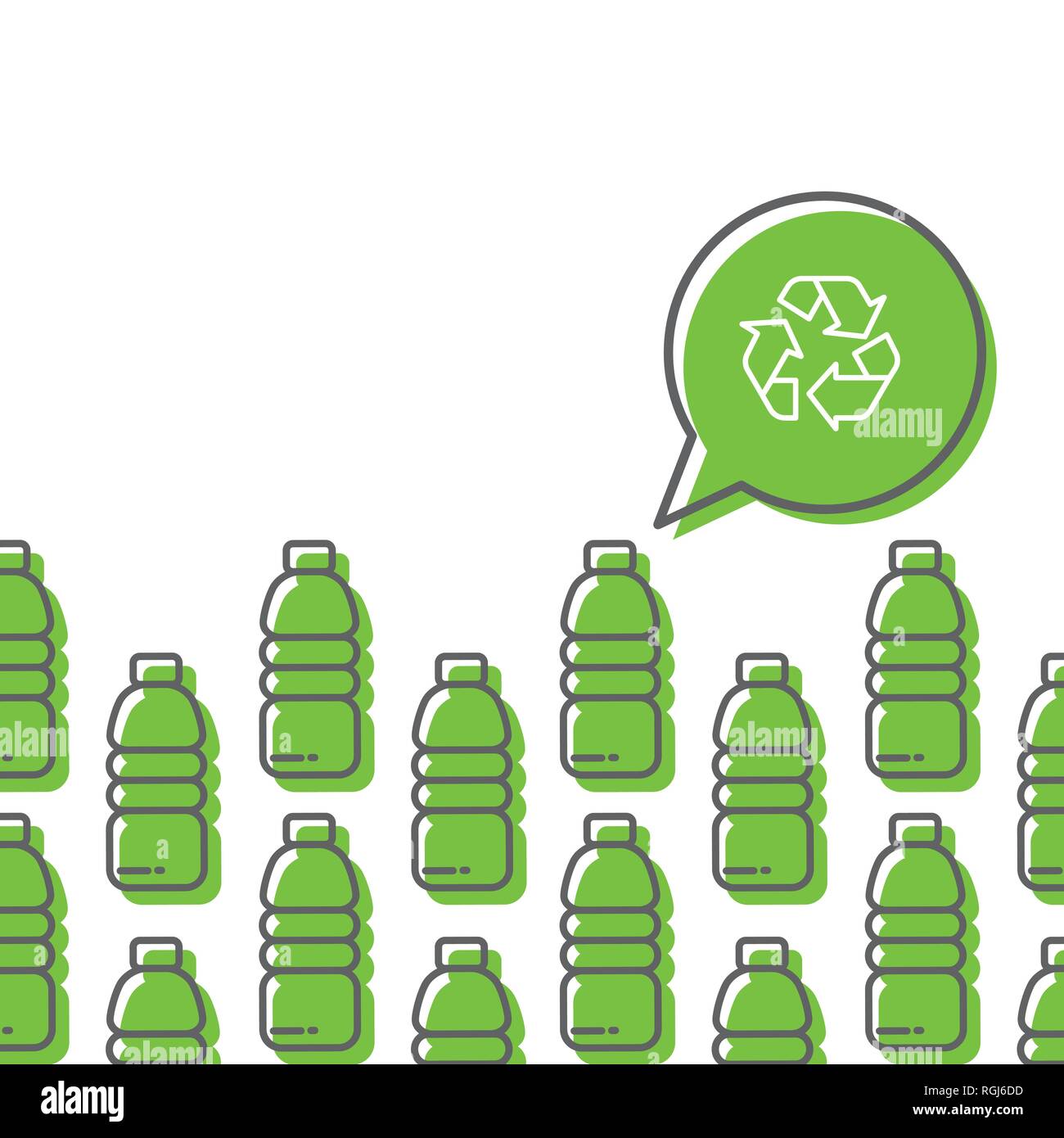 Eco recycling concept Stock Vector Image & Art - Alamy