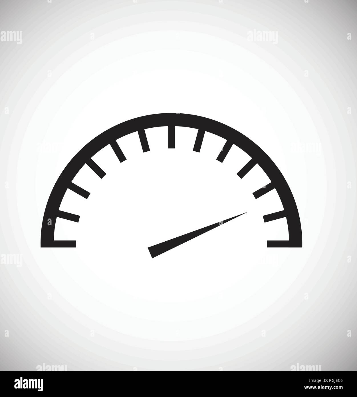 Analog gauge meter on white background for graphic and web design, Modern  simple vector sign. Internet concept. Trendy symbol for website design web  button or mobile app Stock Vector Image & Art -