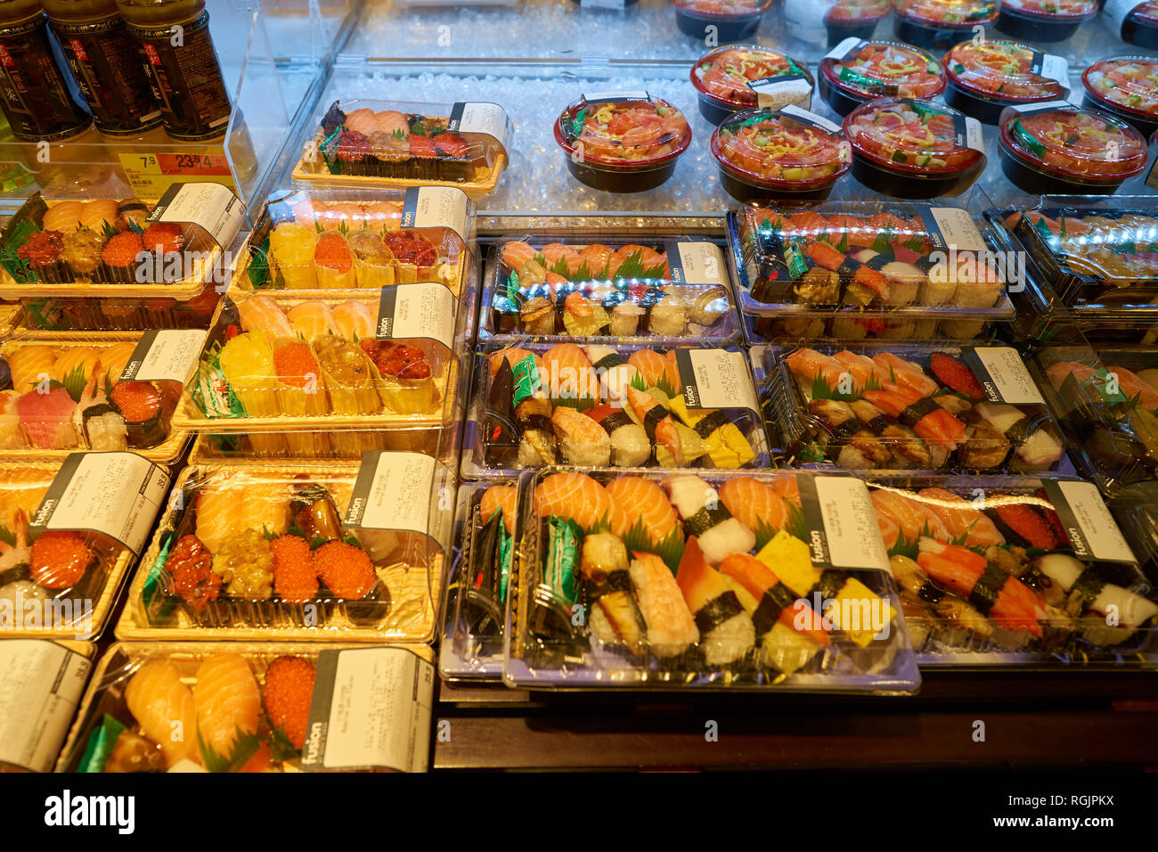 HONG KONG - CIRCA NOVEMBER, 2016: inside Taste supermarket. Taste is a ...