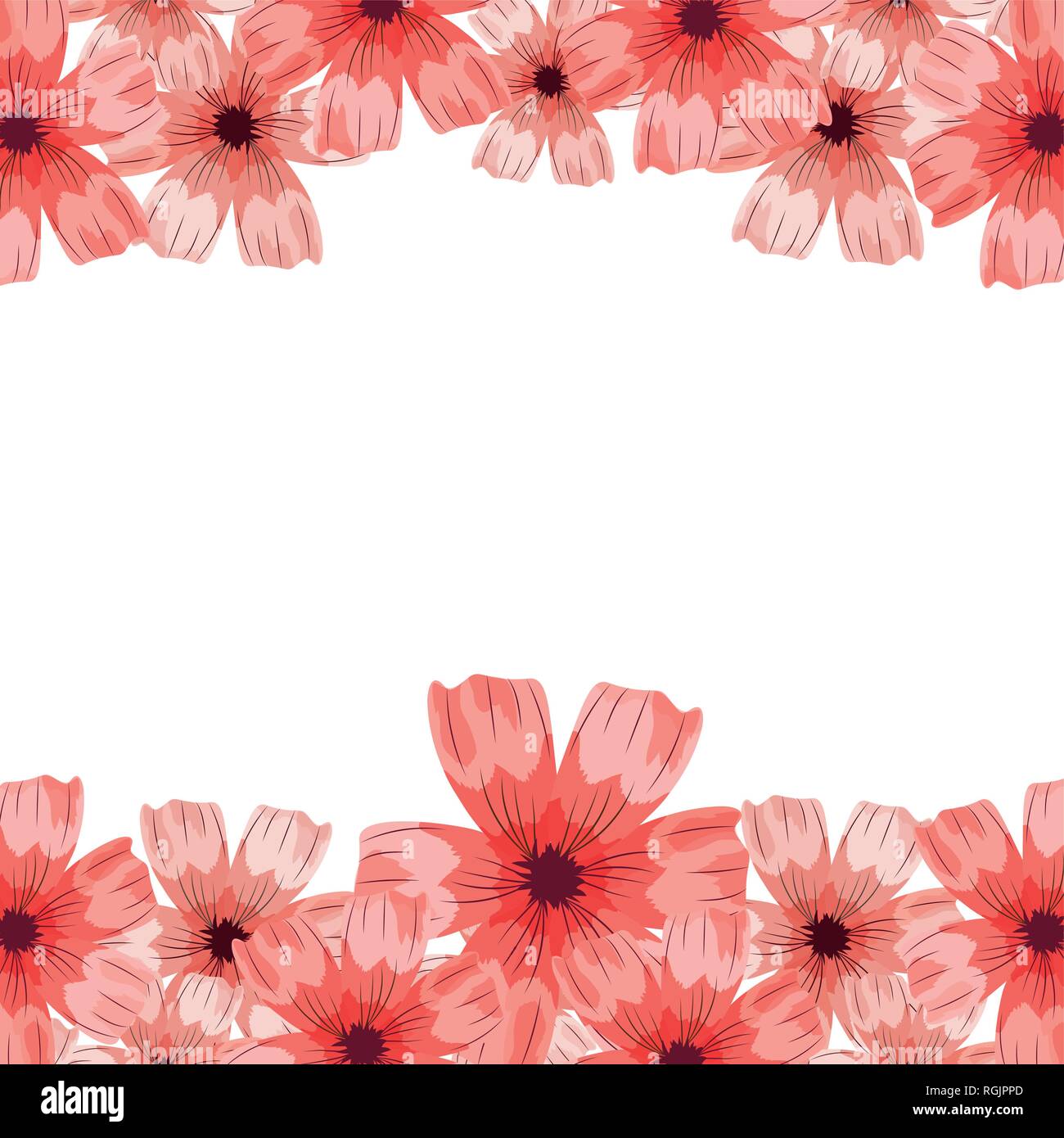 roses arrangement frame Stock Vector Image & Art - Alamy