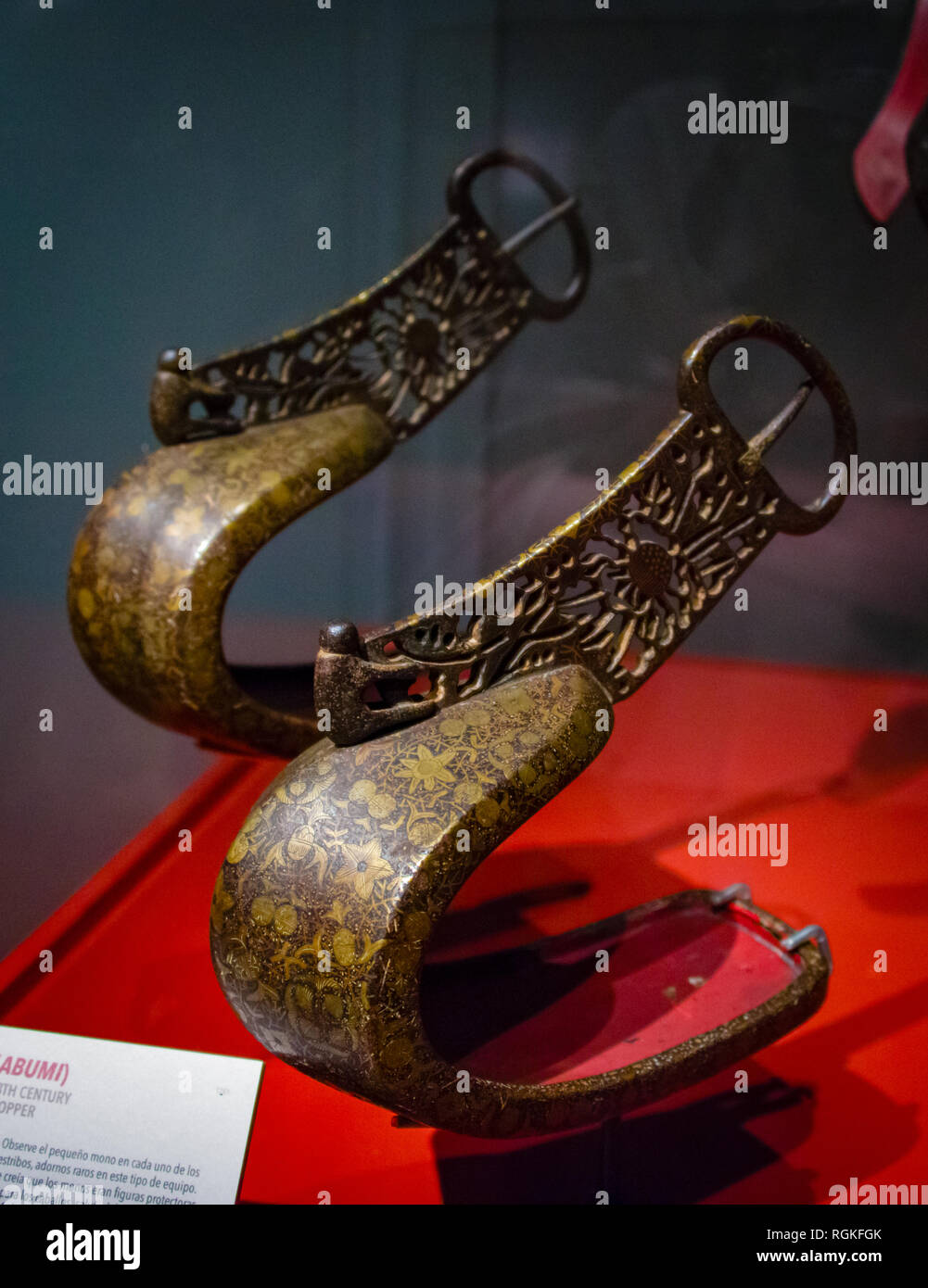 Samurai Stirrups 2 Stock Photo Alamy