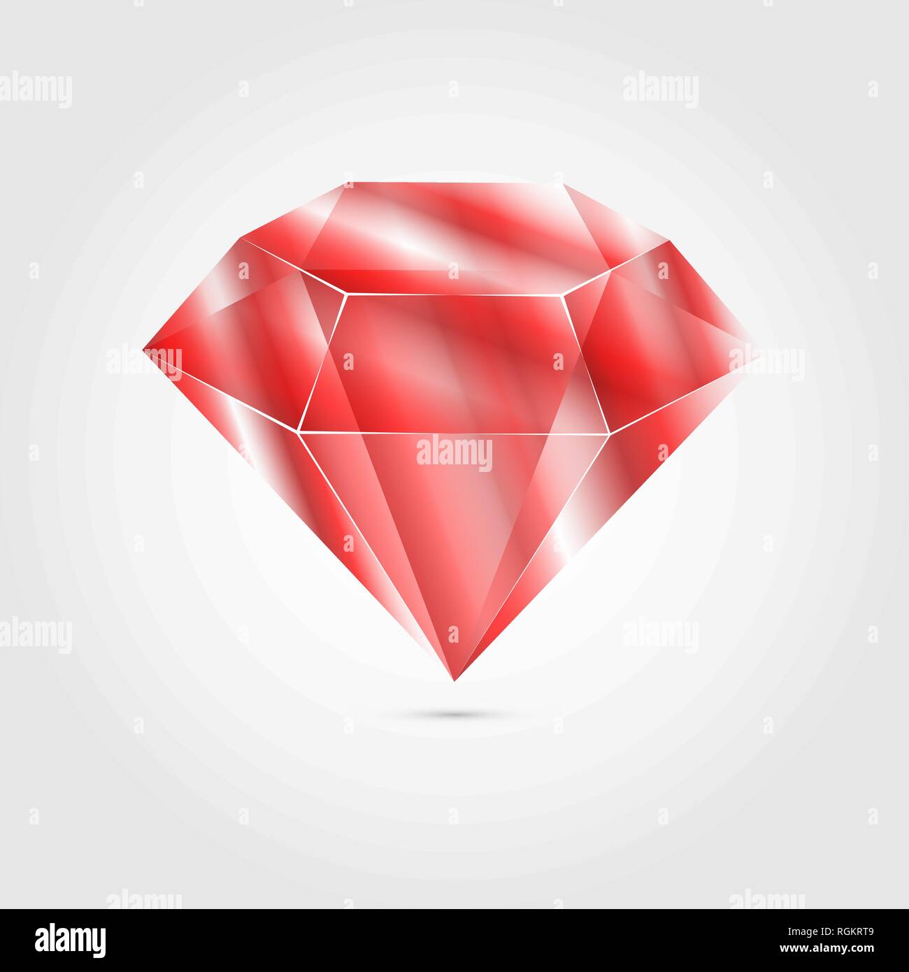 Triangle shapes ruby rose background Stock Vector by ©Sentavio