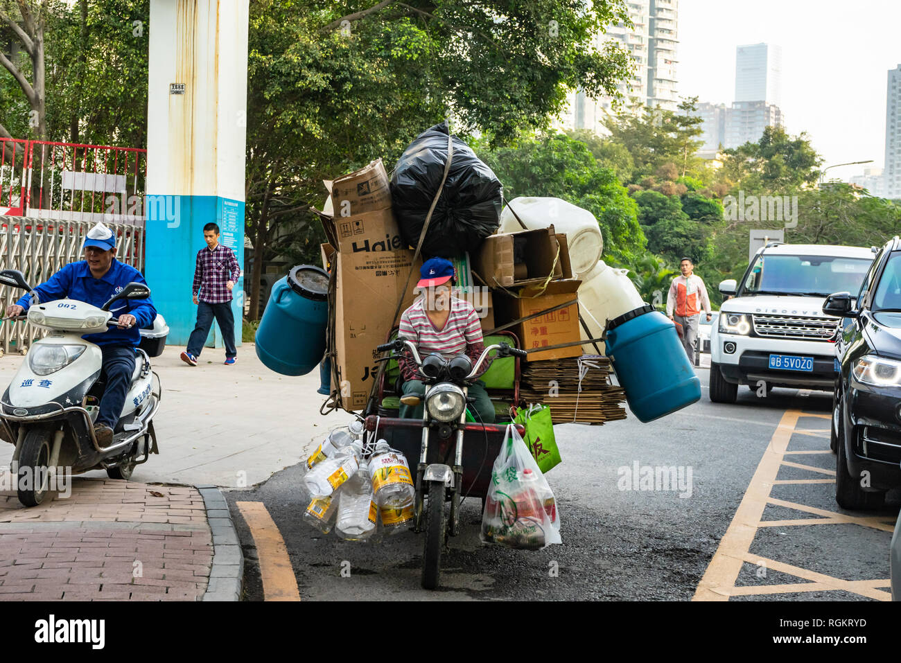 China recycling hires stock photography and images Alamy