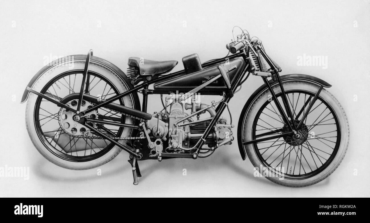 moto guzzi, 1940-1950 Stock Photo