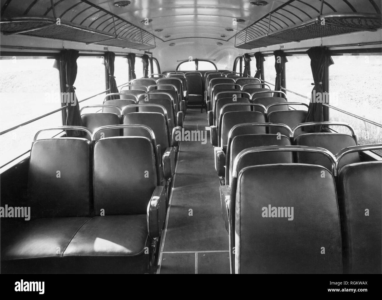 fiat bus, 1946 Stock Photo