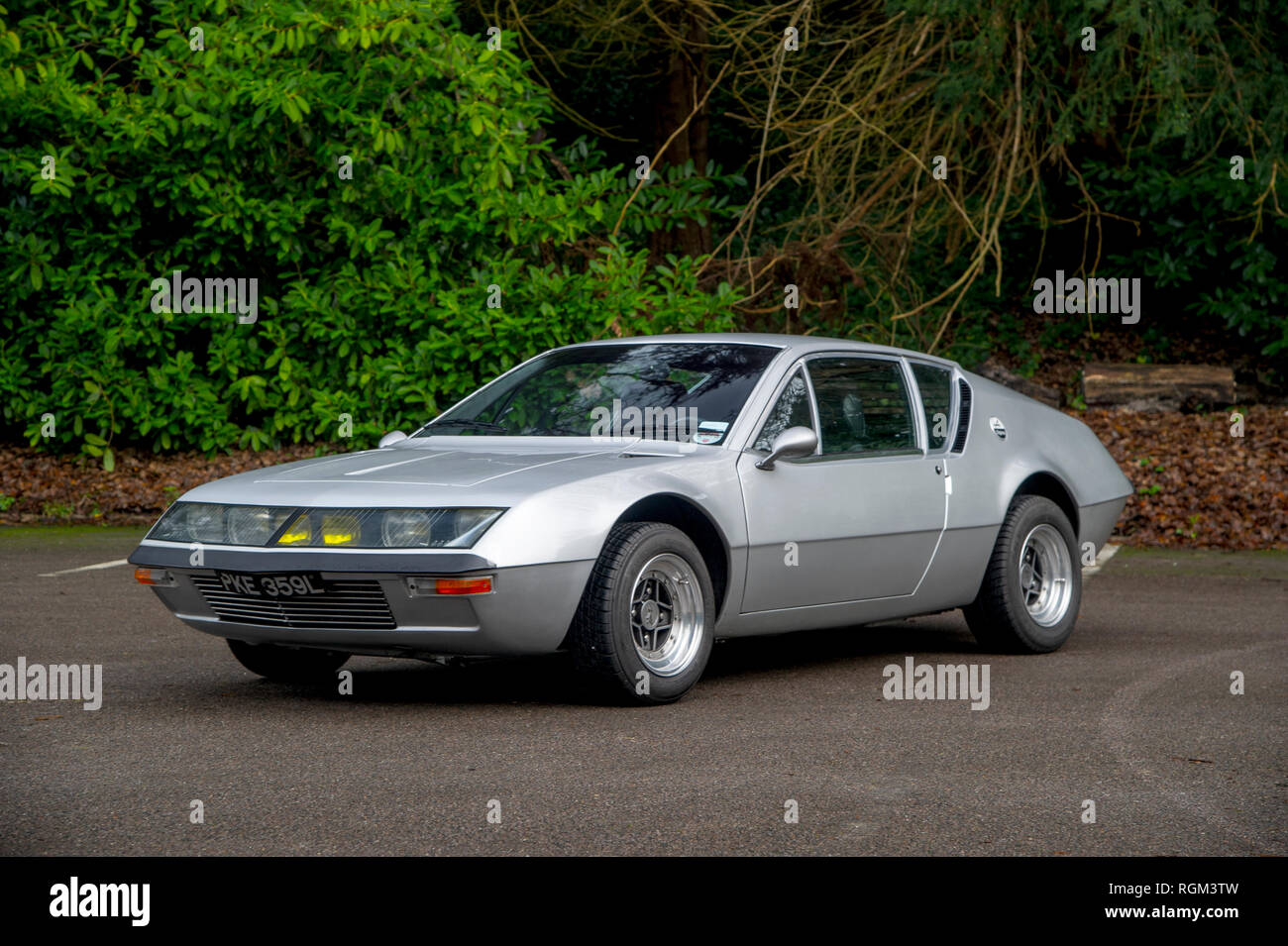 1973 Renault Alpine A310 classic French sports car Stock Photo