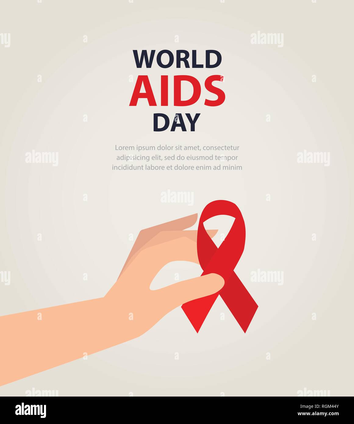 Black woman hiv Stock Vector Images - Alamy