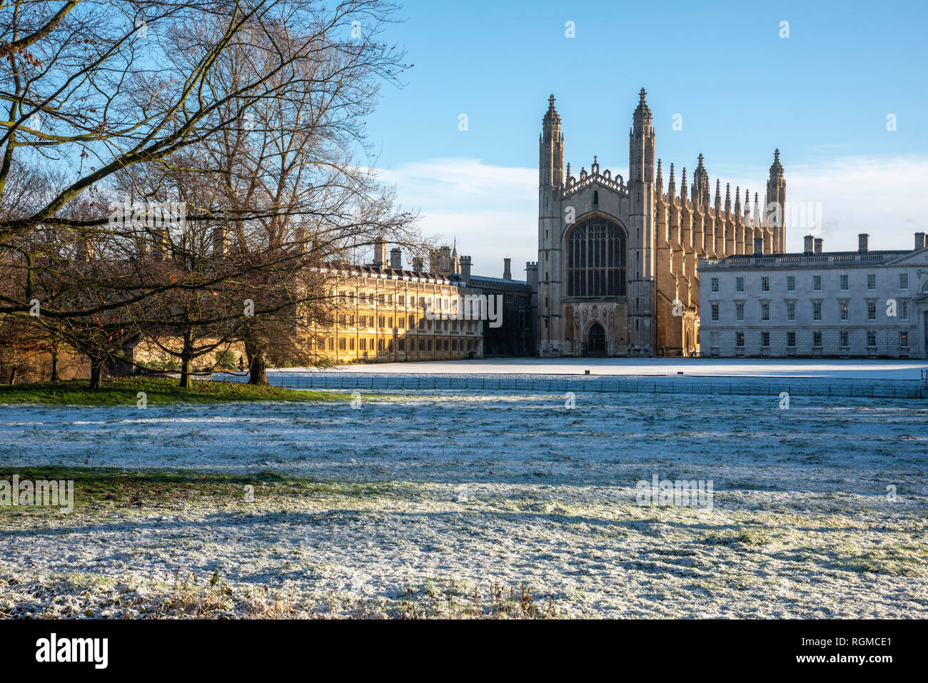 Jan Copson Kings College Cambridge Snow High Resolution Stock Photography and ...