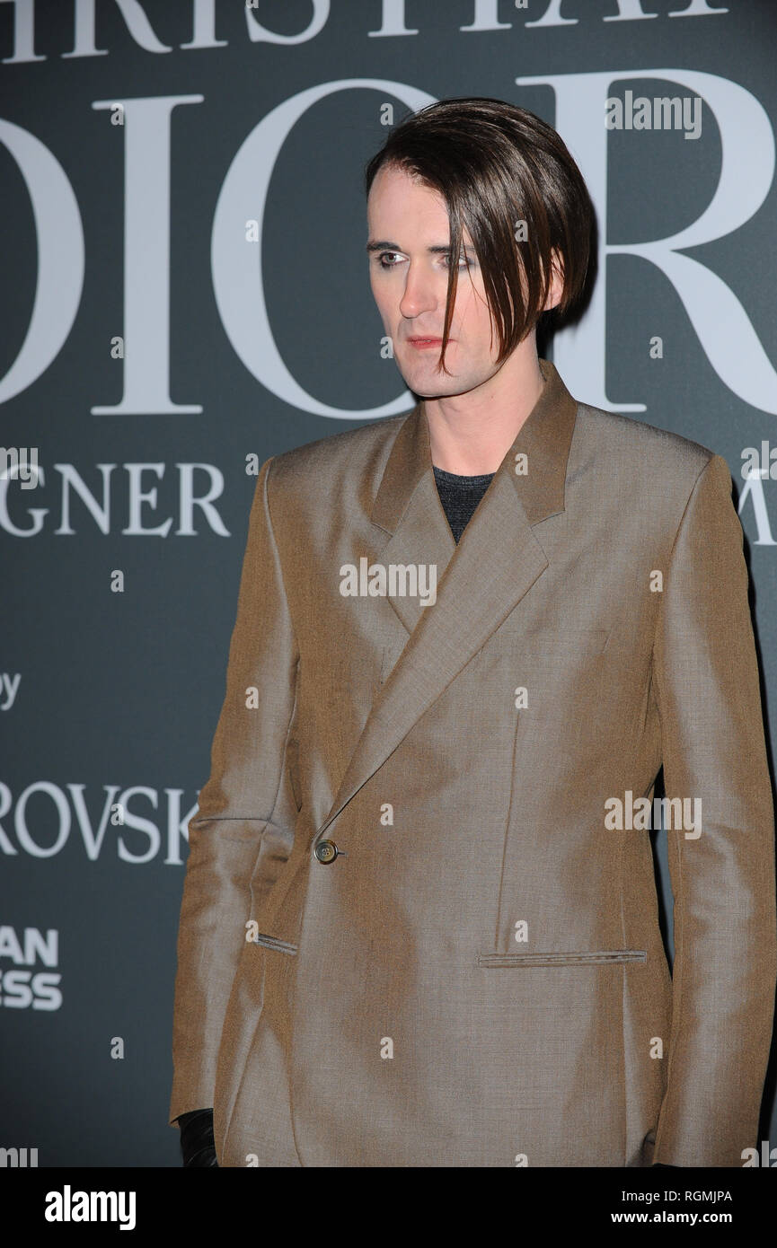 London, UK. 30th Jan, 2019. Gareth Pugh attends the Christian Dior Designer of Dreams fashion exhibition supported by Swarovski at the V&A Museum London. Credit: SOPA Images Limited/Alamy Live News Stock Photo
