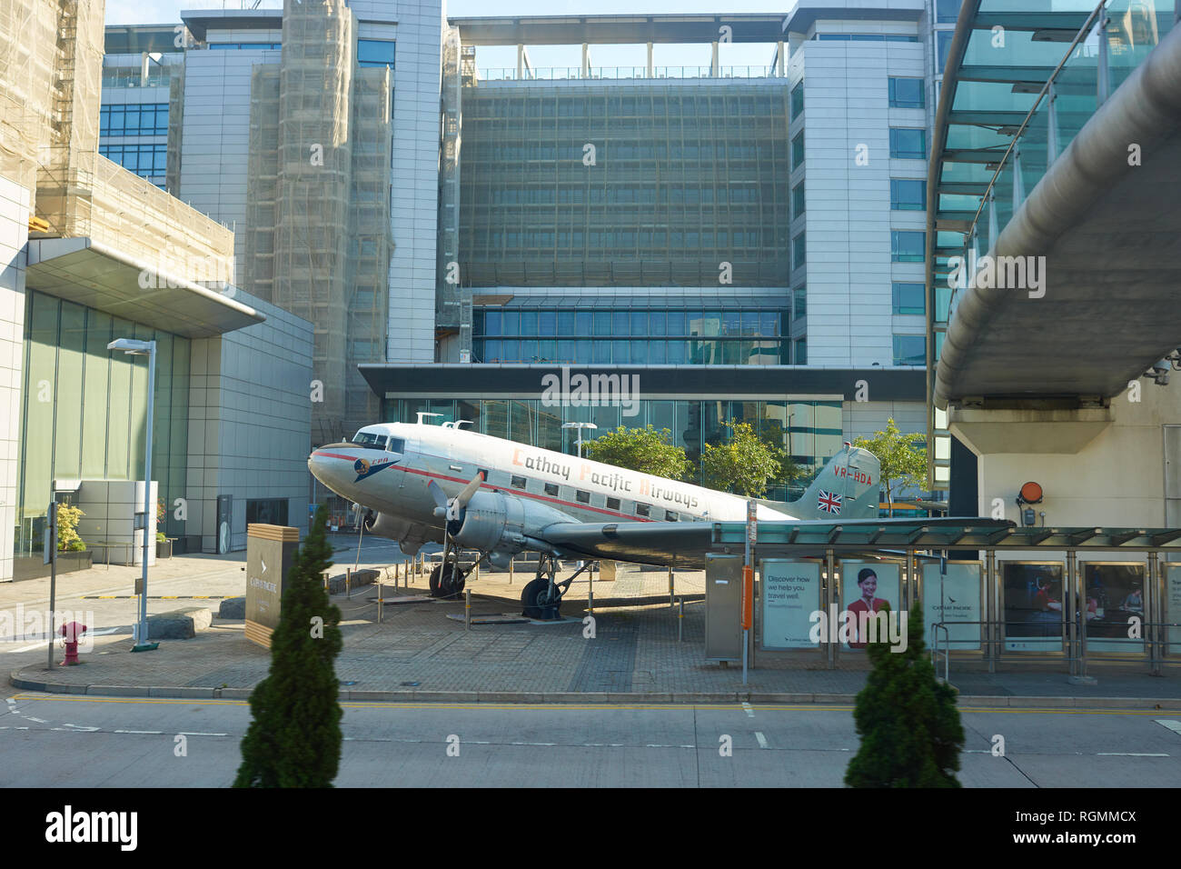 Hong Kong, China - September 20, 2019: Cathay Dragon headquarters at Hong  Kong airport (HKG) in China Stock Photo - Alamy