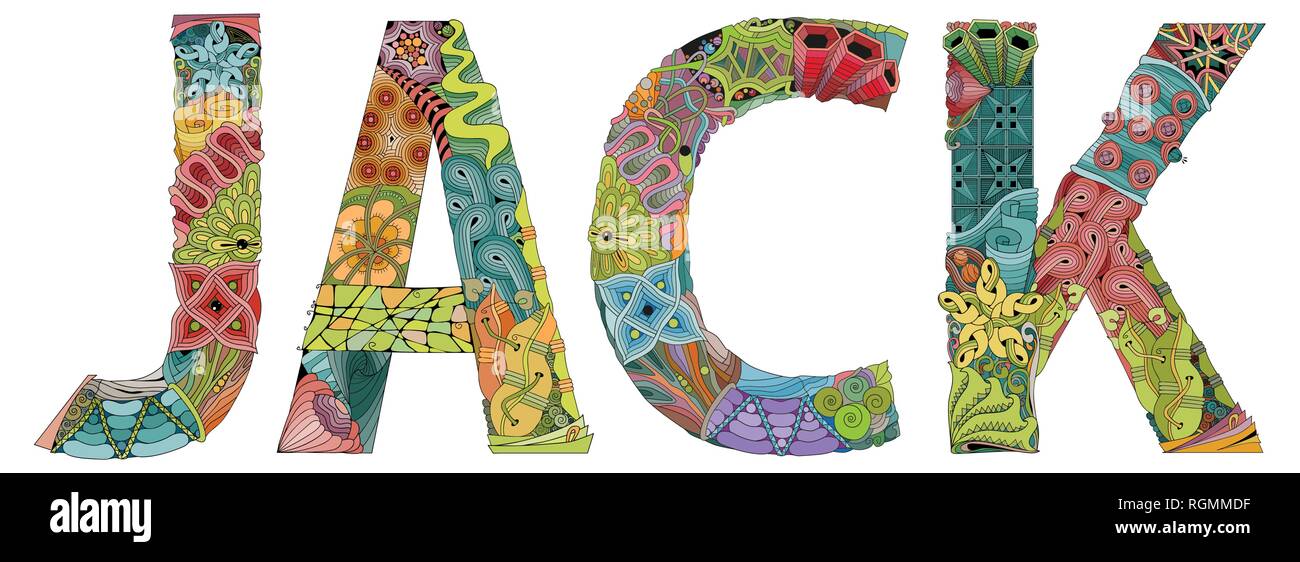 Word jack Stock Vector Images - Alamy