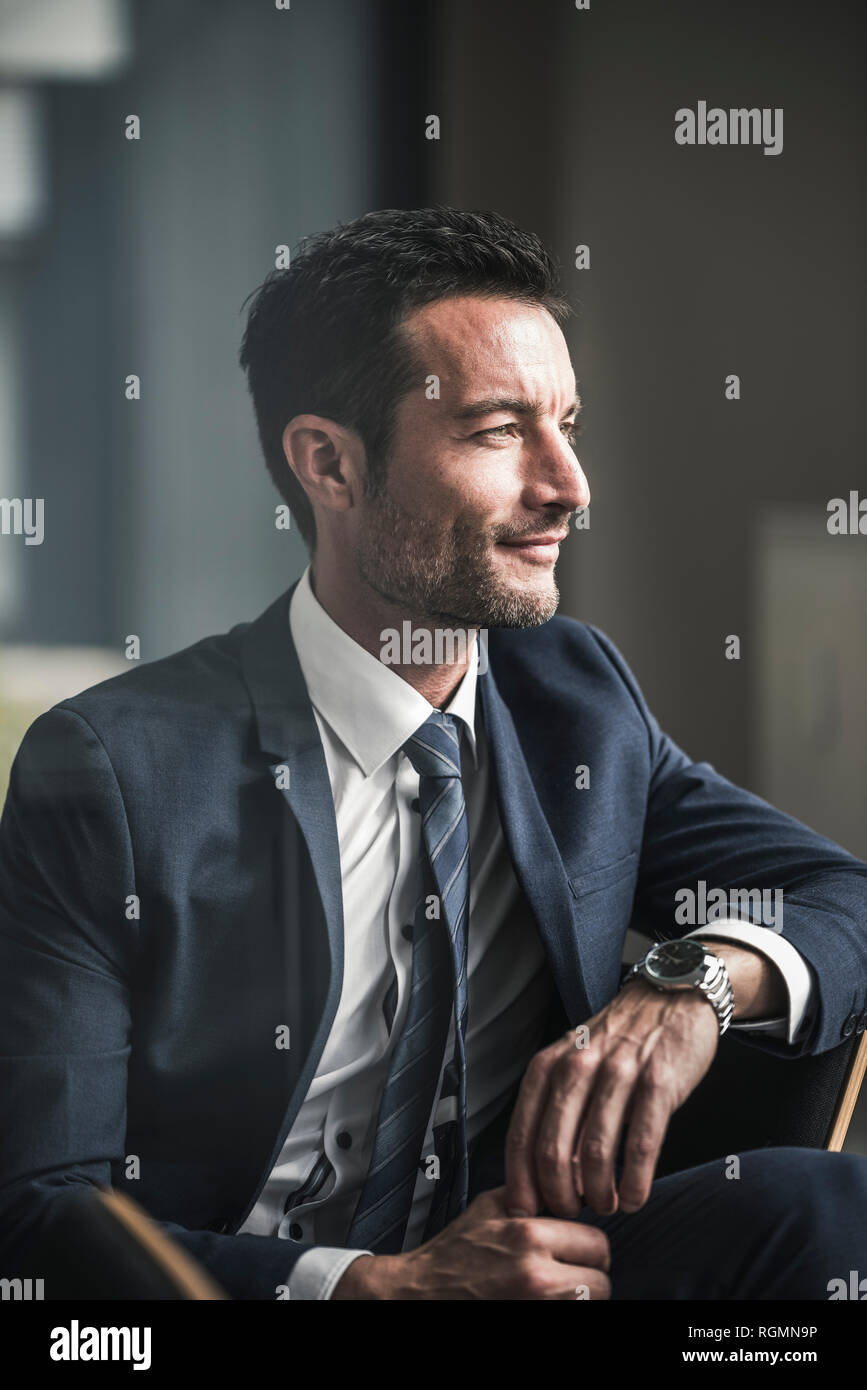 Portrait of a successful businessman Stock Photo
