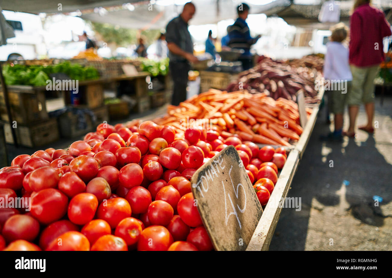 Uruguay, Montevideo, vegetable on a market Stock Photo