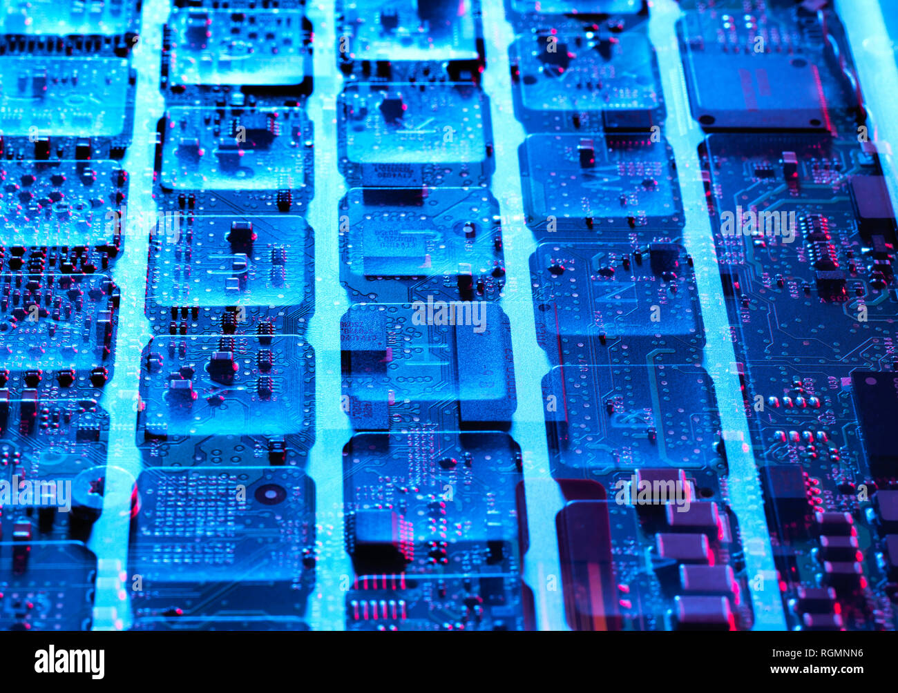 Close up of keyboard Stock Photo