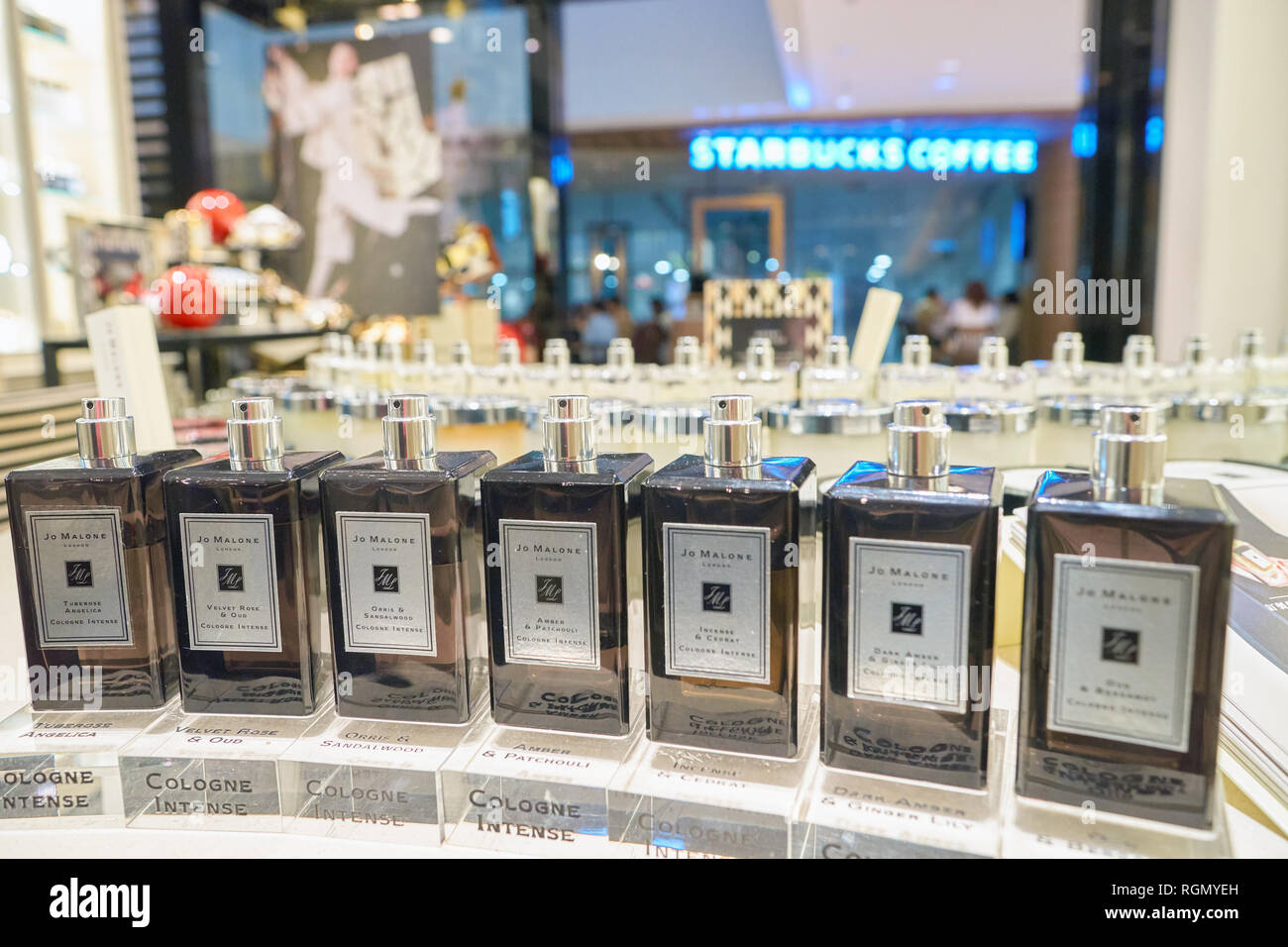 HONG KONG CIRCA NOVEMBER, 2016 goods on display at Jo Malone store. Jo Malone London is a