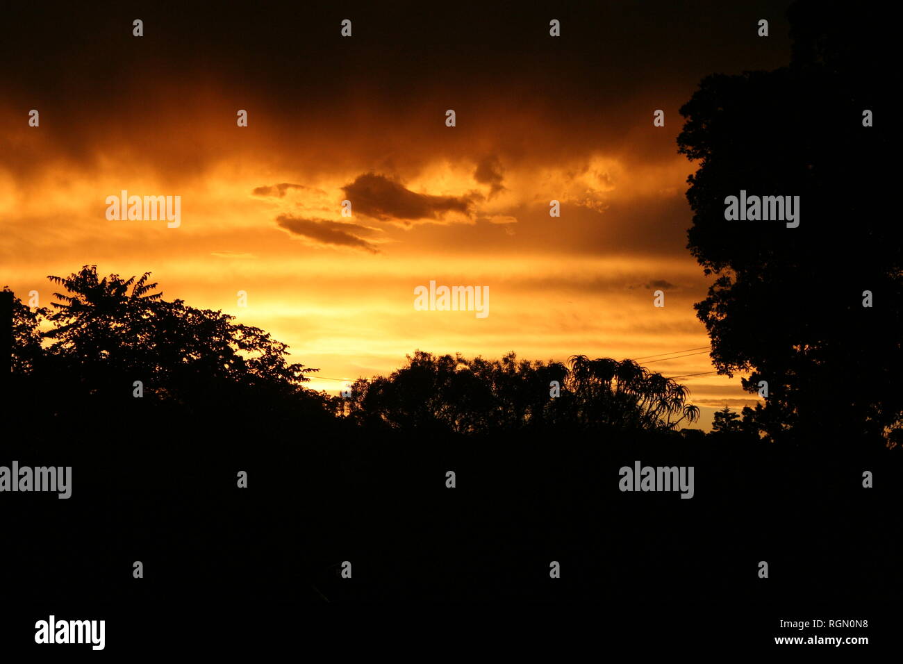 Awesome sunset hi-res stock photography and images - Alamy