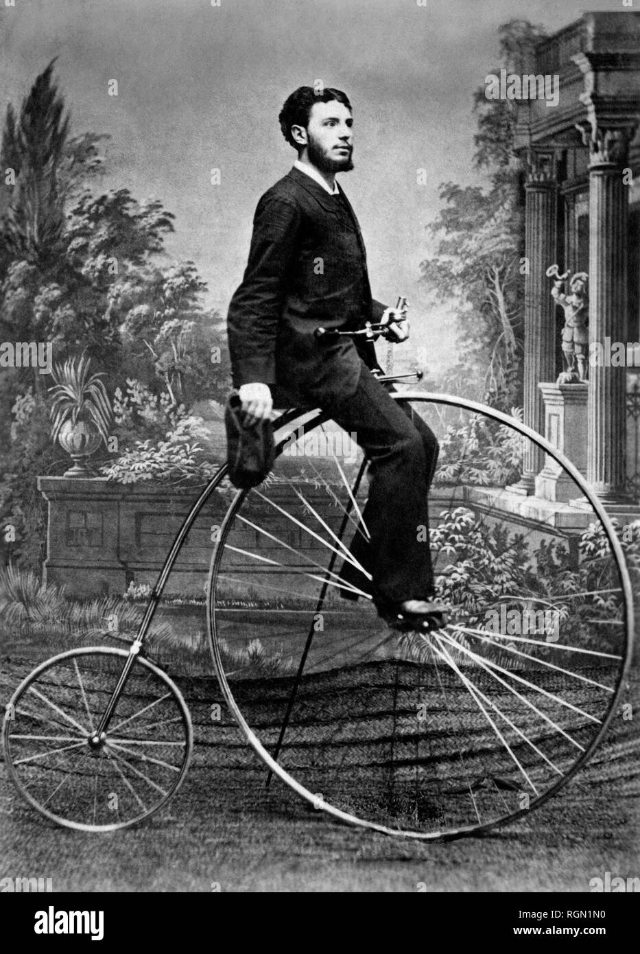 federico johnson, 1885 Stock Photo