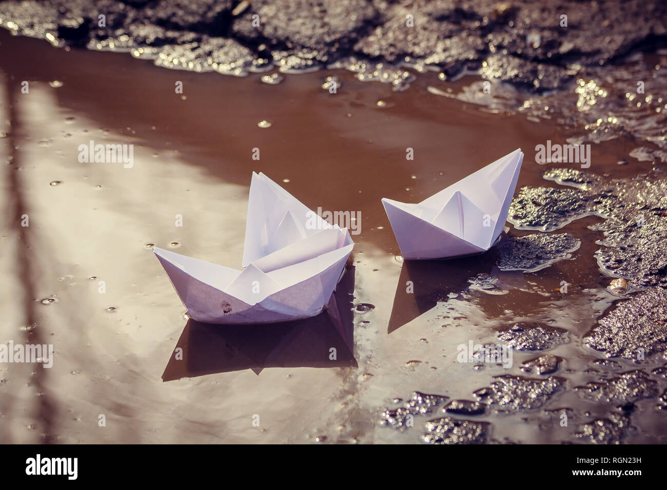 How To Make A Paper Boat That Floats Origami Paper Boat