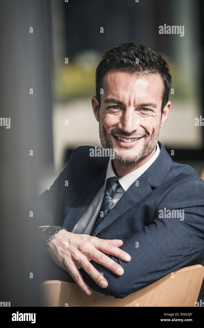 Portrait of a successful businessman Stock Photo