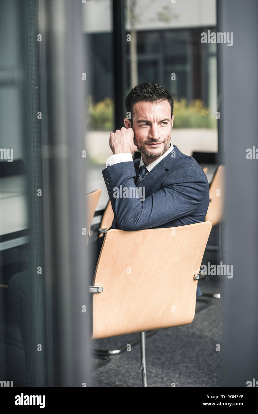 Portrait of a successful businessman Stock Photo