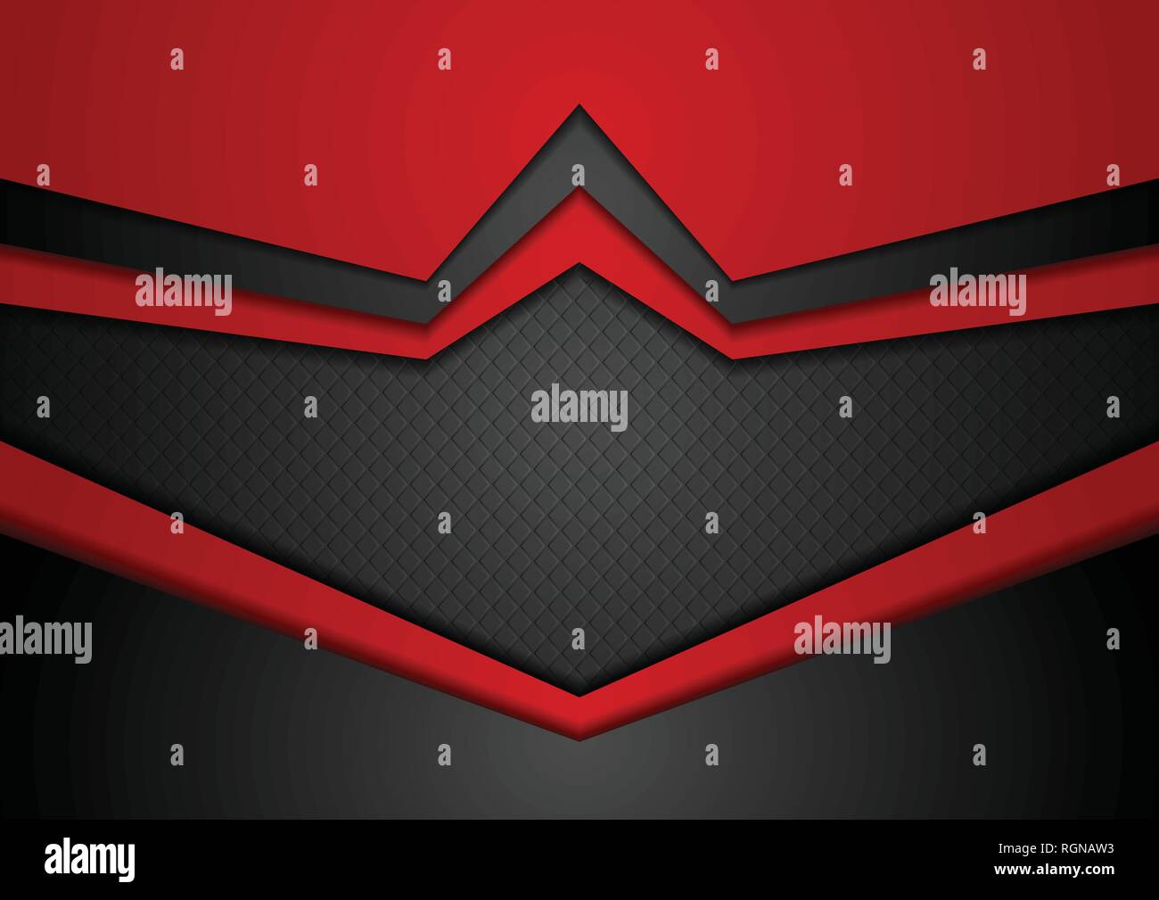 Red and black abstract technology cover background. Vector modern ...