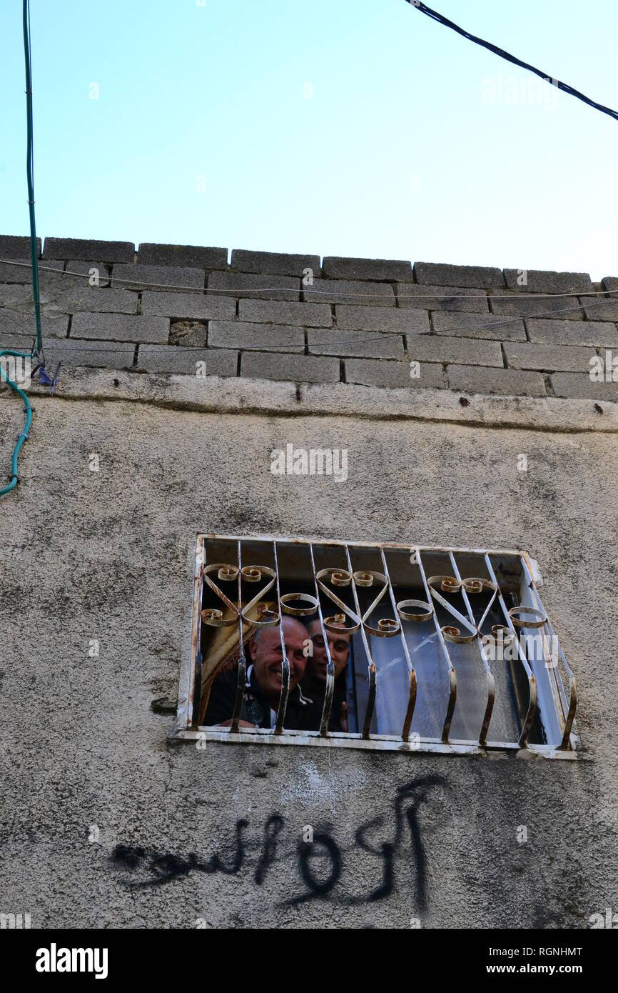 Palestinian refugee camp in Westbank, Palestine Stock Photo Alamy
