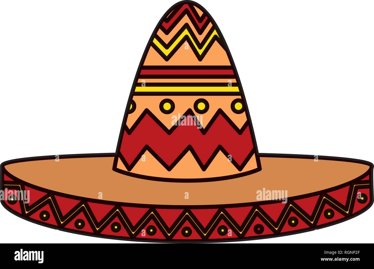 mexican mariachi hat icon Stock Vector Image & Art - Alamy