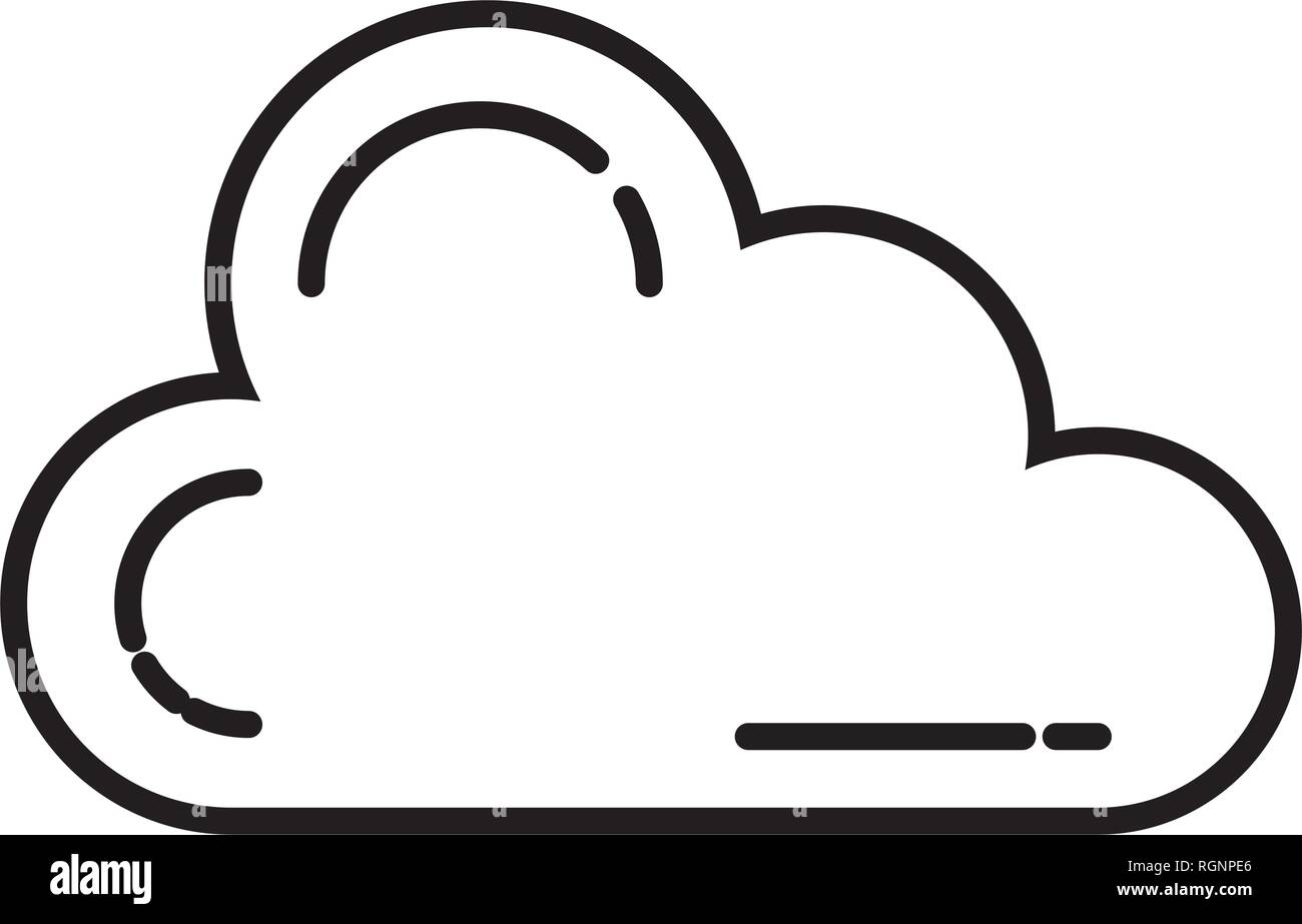 cloud computing server with arrow download Stock Vector Image & Art - Alamy
