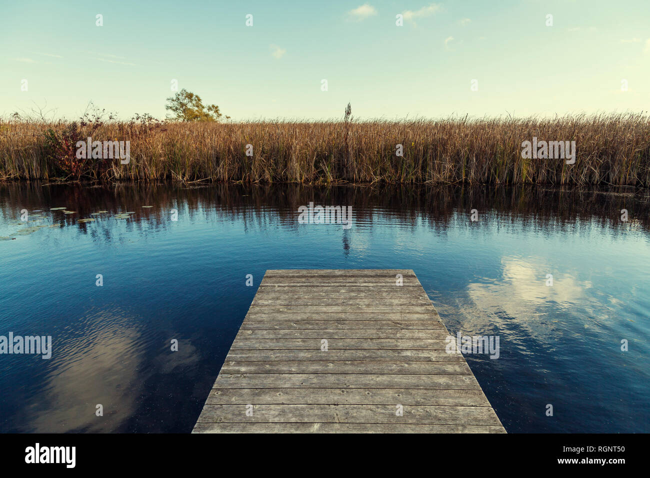 Empty wharf pier hi-res stock photography and images - Alamy
