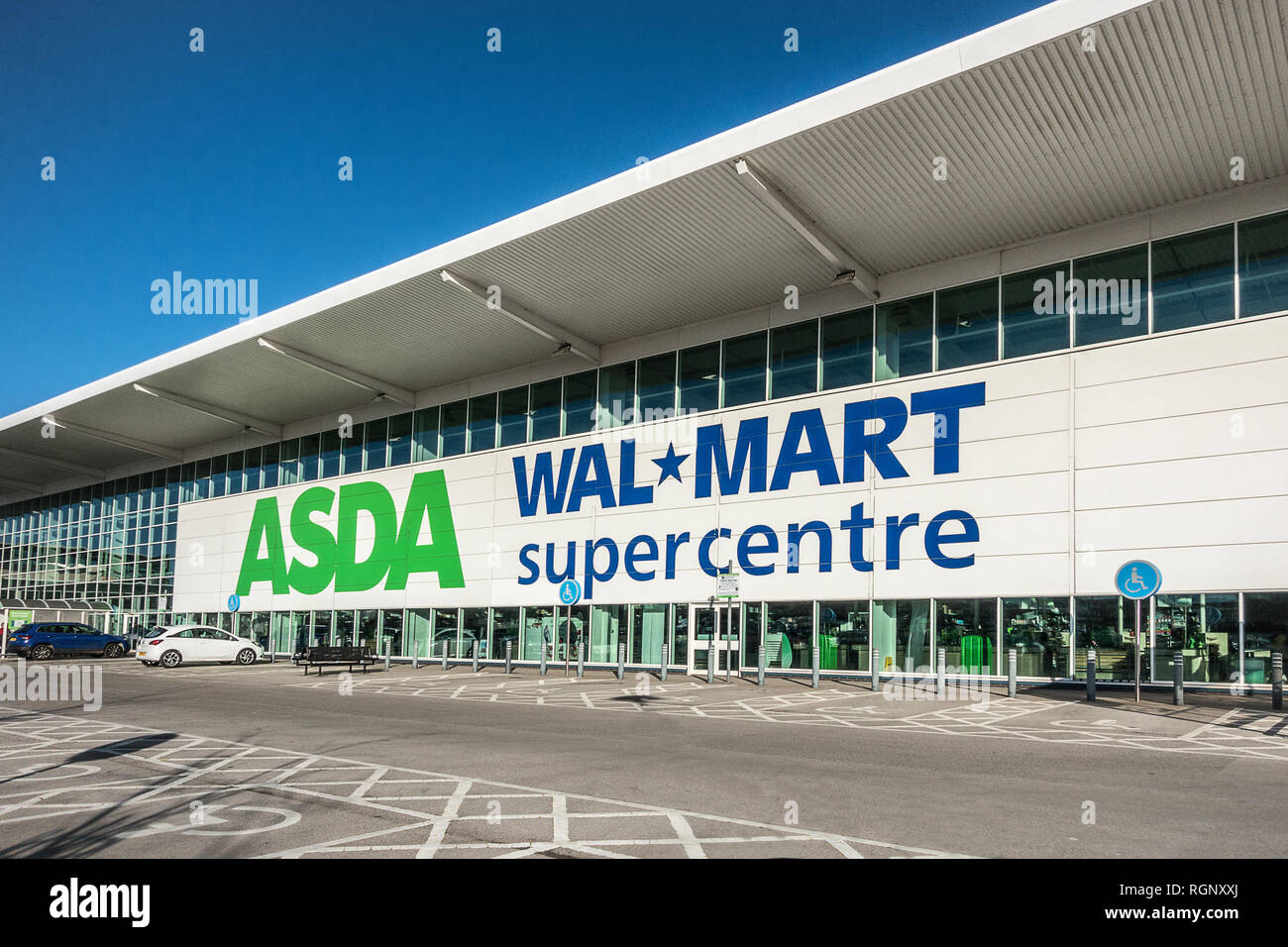 Asda Wal Mart store in Milton Keynes Stock Photo