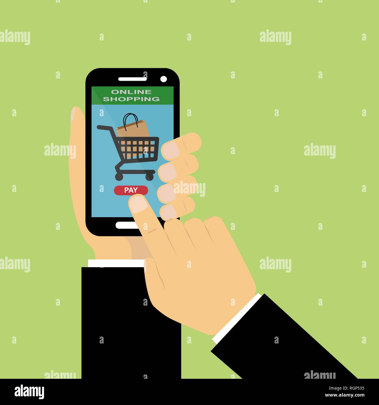 Remote Transaction Remote e banking Stock Vector Images - Alamy