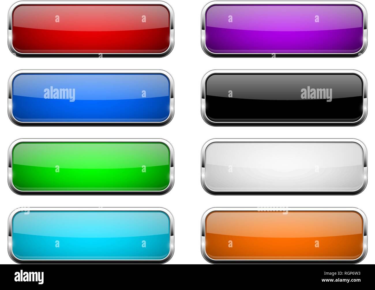 3d buttons rectangle png